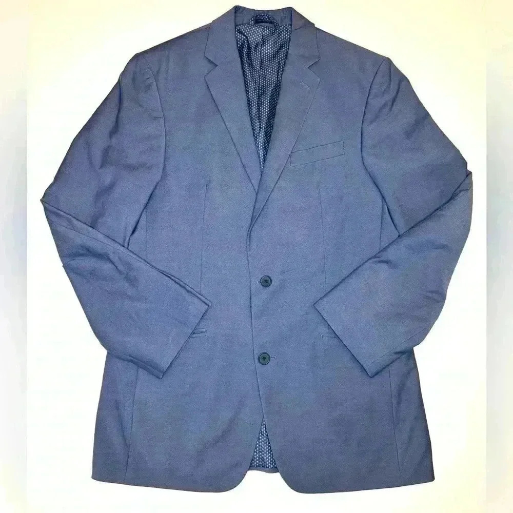 Madison Mens Modern Fit Suit Jacket Sport Coat   Blazer Size- 40L  Two Button